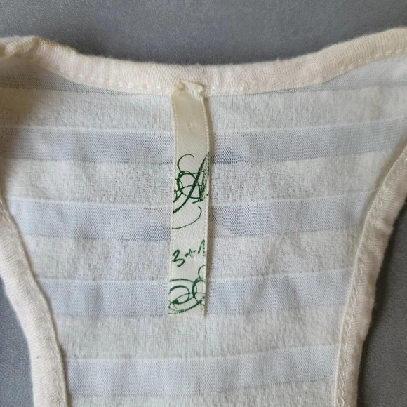 Audrey 3+1 Women’s Sleeveless Dress Racerback Layered Ivory Cream Stretch Mini S - Picture 7 of 9